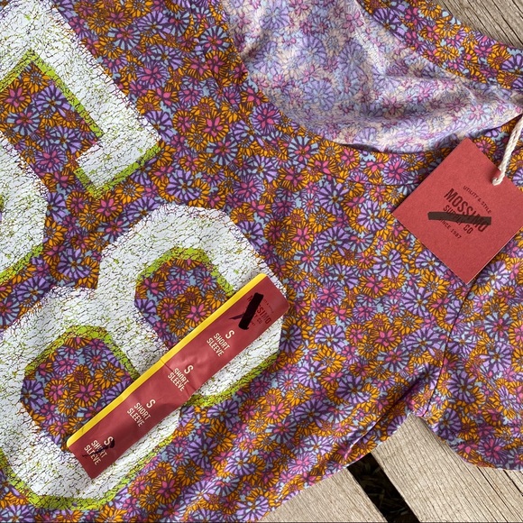 NWT Mossimo supply co pink/yelllow floral 98 top - Picture 3 of 8